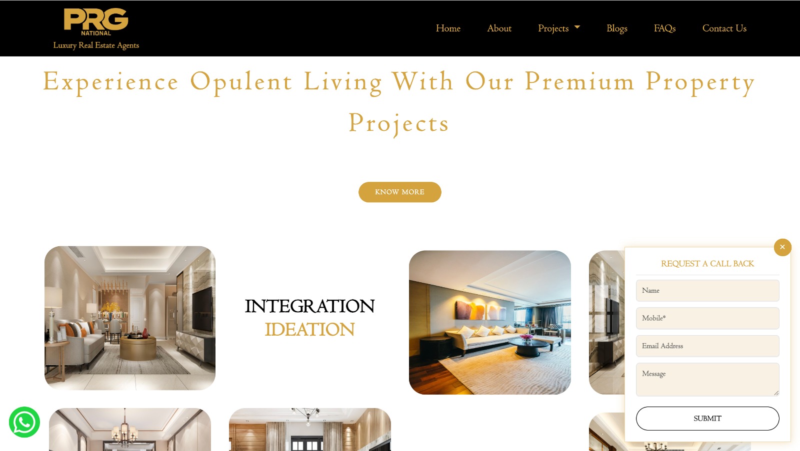 Luxury Living Real Estate Platform