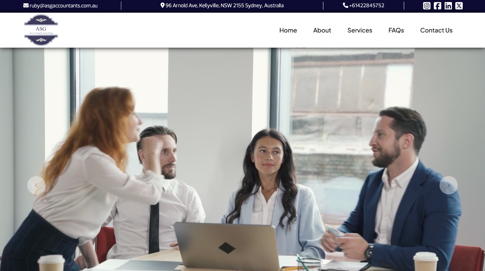 Accounting Services Website