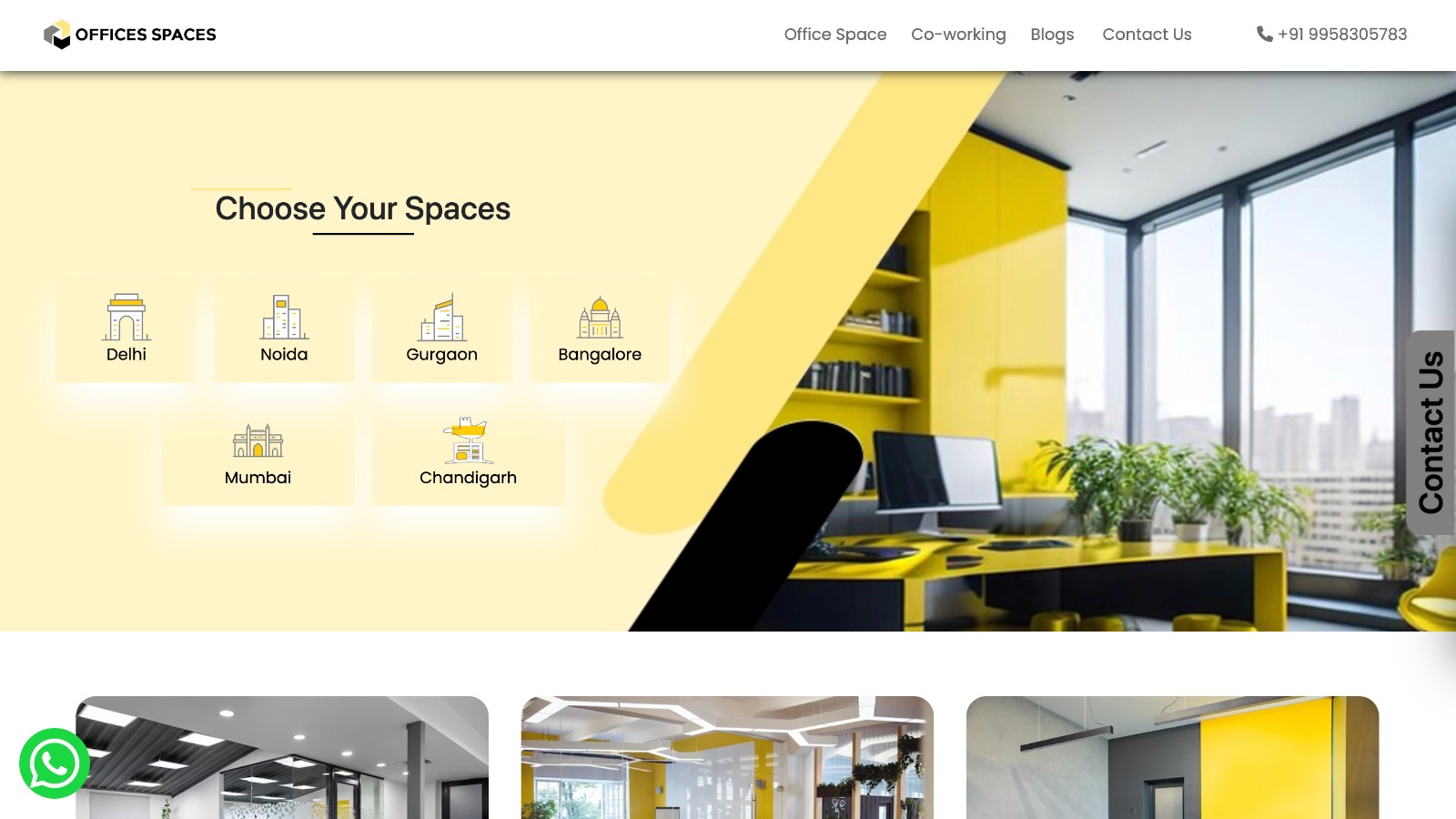 Office Space Sales Website